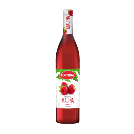 Fortuna Syrop o smaku malinowym 440 ml